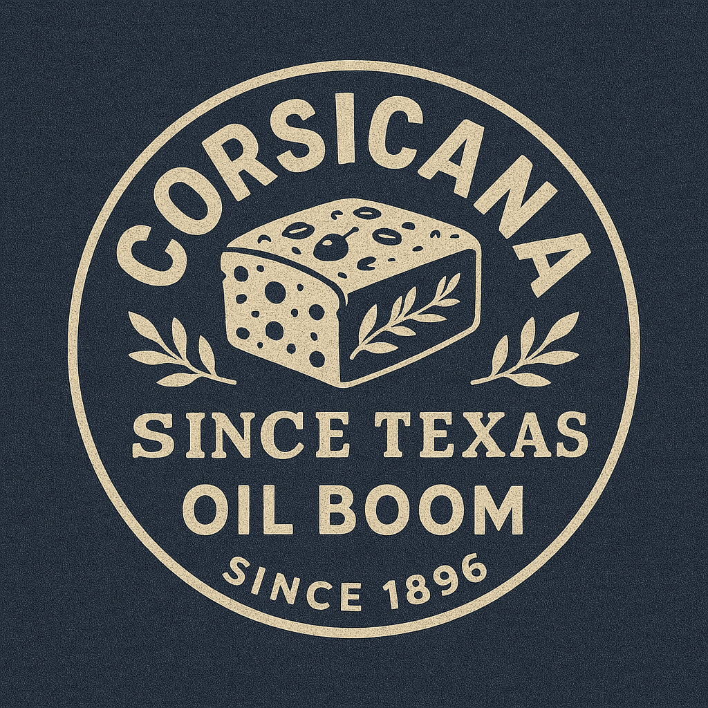 Corsicana, TX - Vintage Fruitcake Stamp Shirt Design