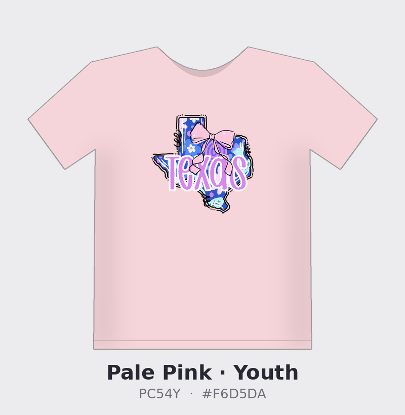 Texas Bow Tee – Kids