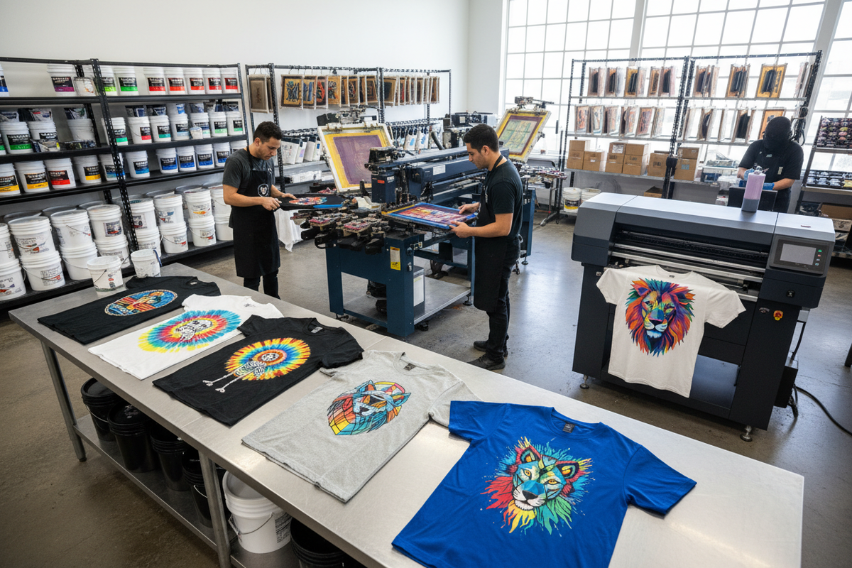 we print and shirts and apparel 